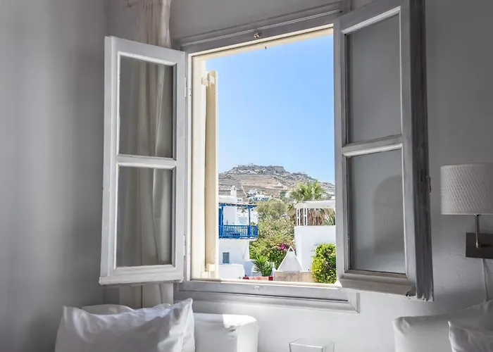 Hotel del amor Twins-trisa Ornos (Mykonos)